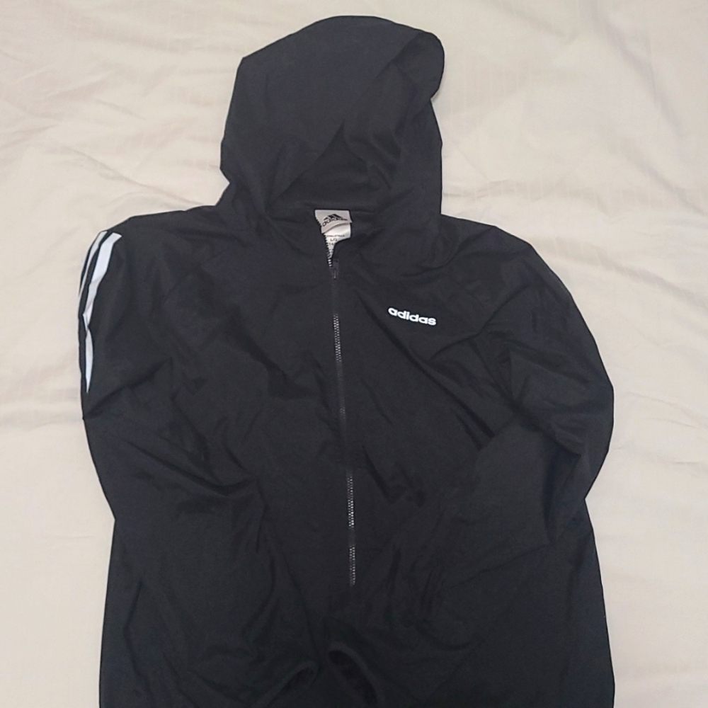 Boys Adidas Fall/Spring hooded jacket
